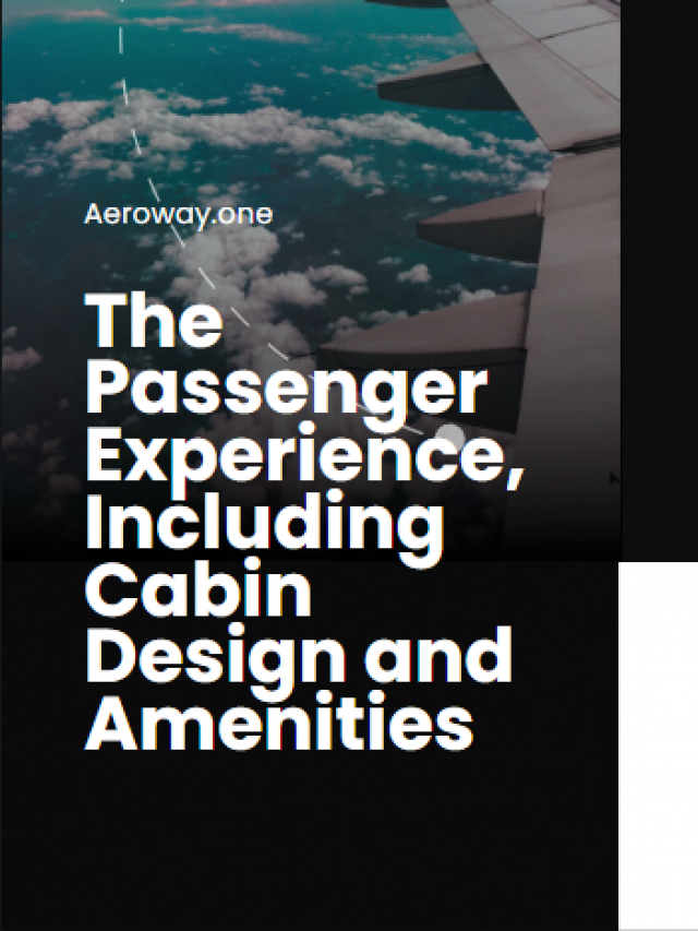 The Passenger Experience, Including Cabin Design and Amenities